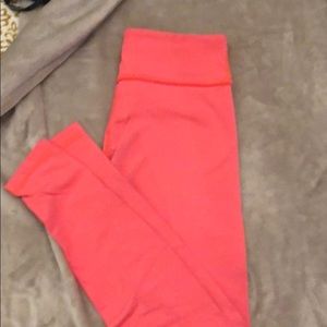Coral wunder under lululemon pants